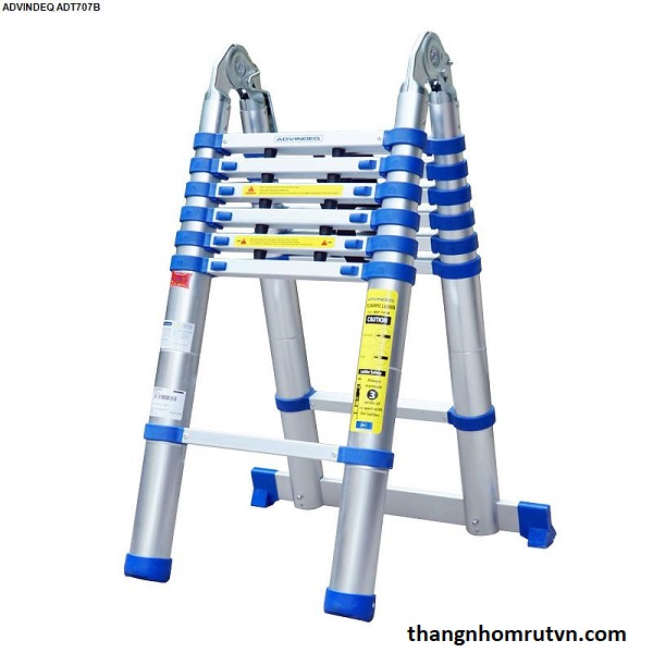 (2,2m-4,4m) Thang rút gọn (chữ A) Advindeq ADT-707B
