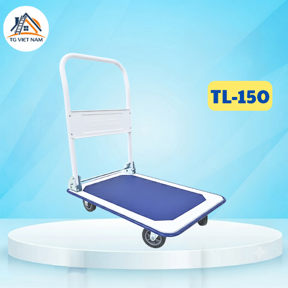 Xe đẩy hàng sàn thép Advindeq TL-150 tải trọng 150kg