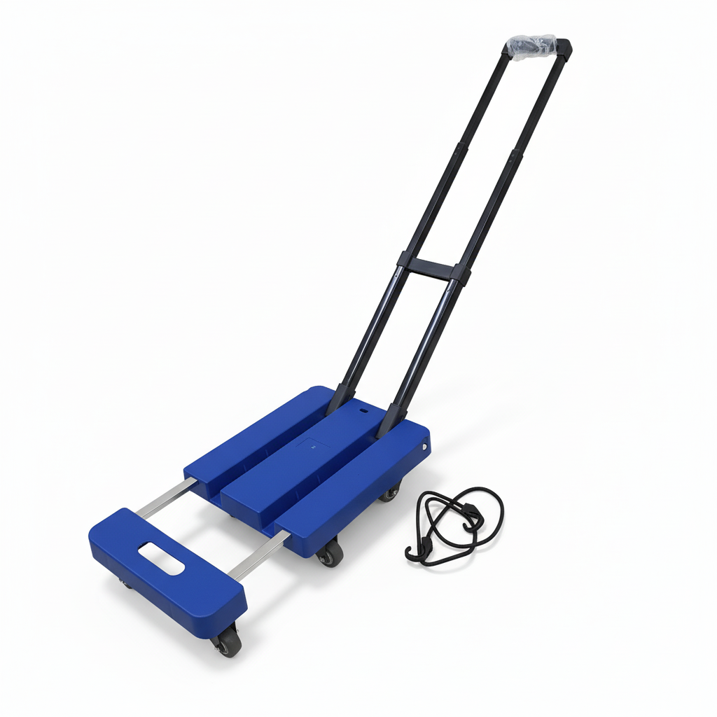 Xe kéo hàng chung cư 6 bánh gấp gon VT-160