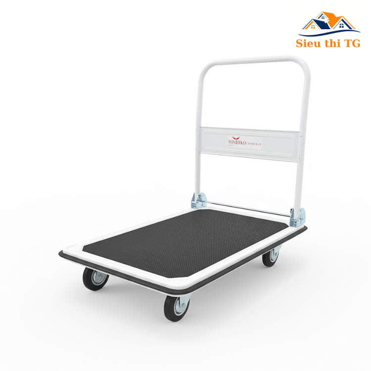 Xe đẩy hàng 4 bánh sàn thép TSK-300