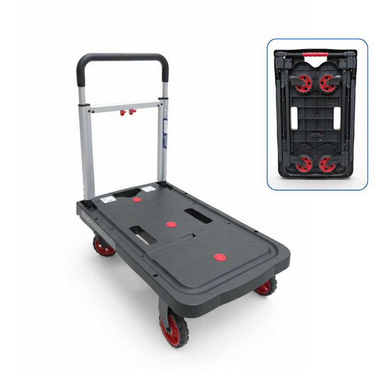 Xe đẩy hàng Nikawa siêu gấp gọn tải trọng 100kg FWS-100F