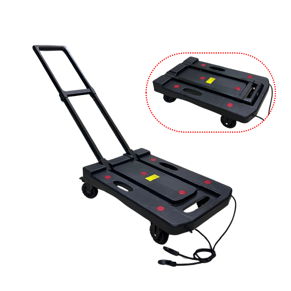 Xe kéo hàng chung cư gấp gọn 5 bánh VT-08S