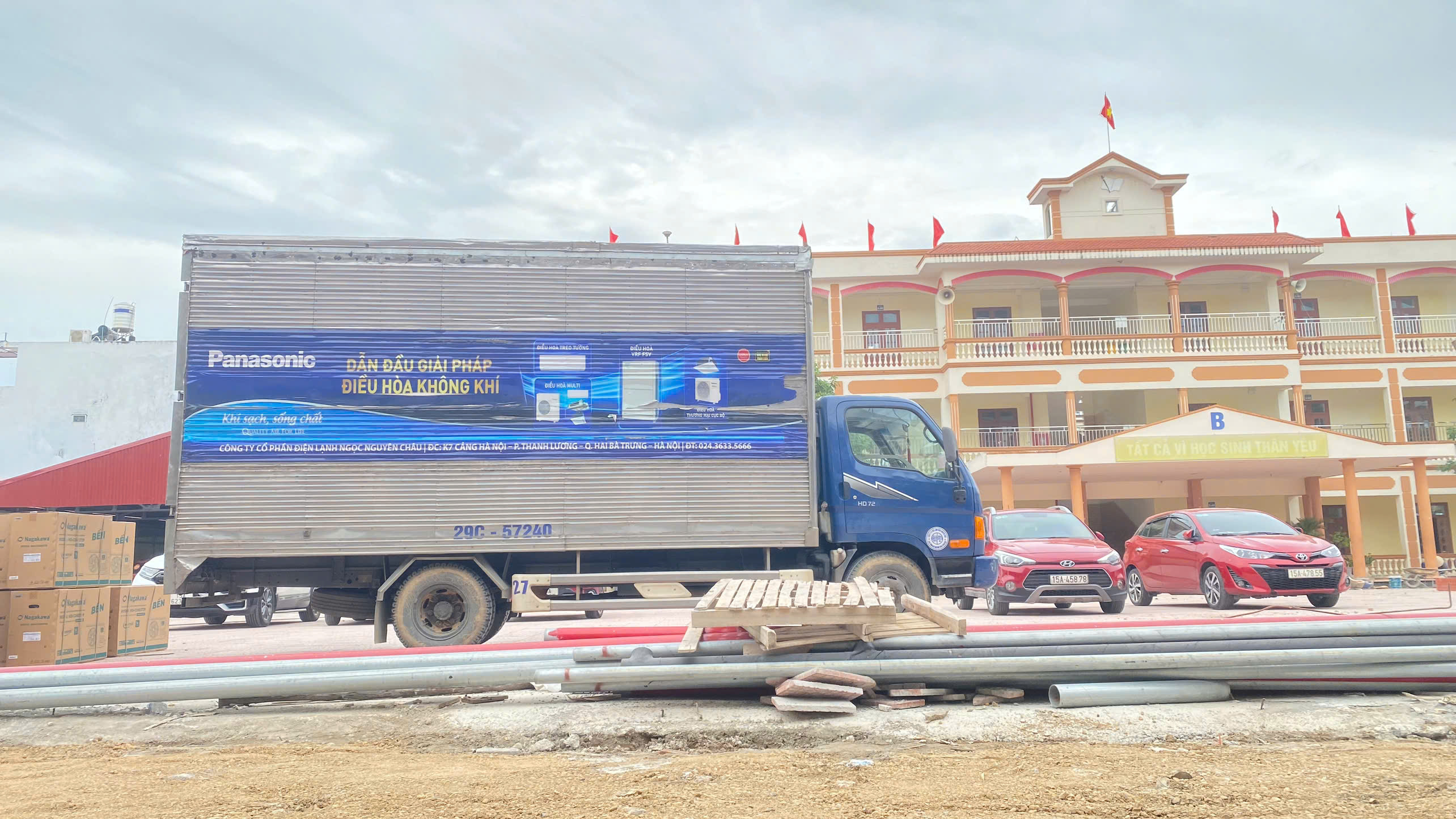 CÔNG TRÌNH TRƯỜNG HỌC MỚI TẠI HẢI PHÒNG