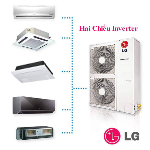 Dàn nóng điều Hòa Multi LG Hai Chiều inverter 30000 BTU ( A5UW30GFA2)