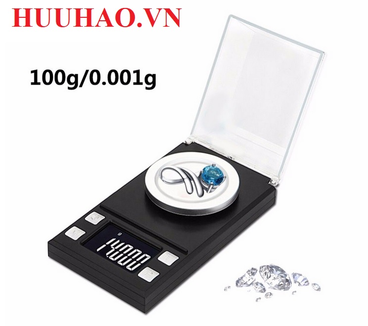 Cân điện tử 100g/0.001g 3 số lẻ