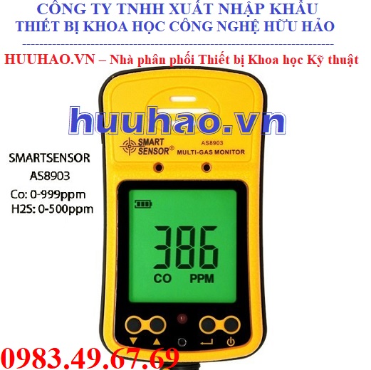 Máy phát hiện khí gas Smartsensor AS8903