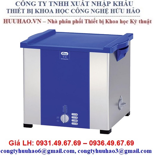 Bể rửa siêu âm có gia nhiệt S180H Elma