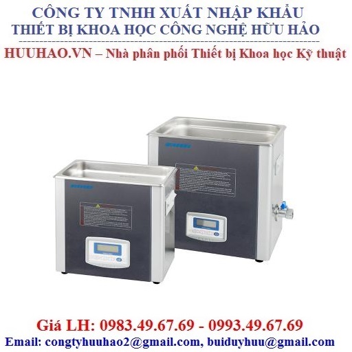 Bể rửa siêu âm có gia nhiệt WIGGENS 3Lít