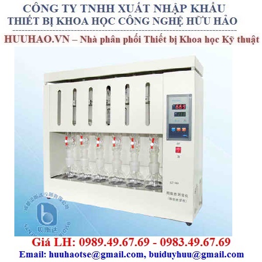 Bộ chiết béo bán tự động SZF-06A