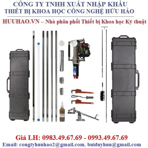 Bộ lấy mẫu đất hỗ trợ máy nén khí