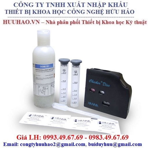 Bộ Kiểm Tra Clo Dư HANNA HI38018