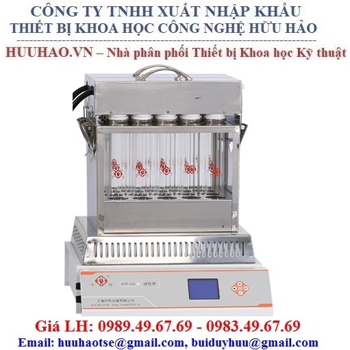 Bộ phá mẫu cất đạm 14 vị trí HYP-314