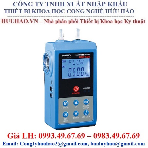 Bơm lấy mẫu khí cầm tay Shibata Bio HSP 5000