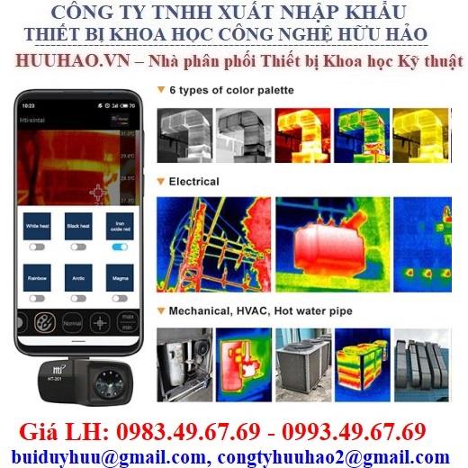 Camera ảnh nhiệt Iphone Android HT-101