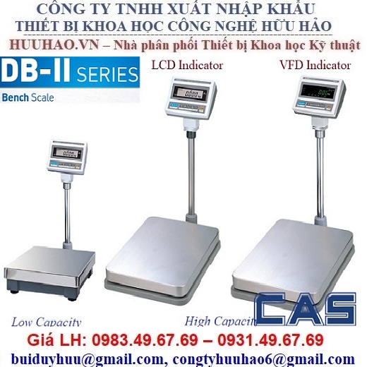 CÂN BÀN ĐIỆN TỬ DB II CAS KOREA