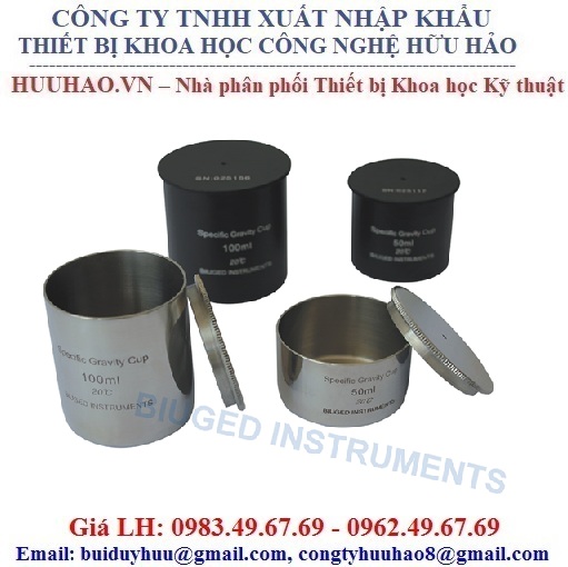 CỐC ĐO TỶ TRỌNG BGD 296 HÃNG BIUGED