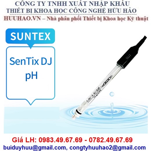 Cảm biến đo pH, nhiệt độ SenTix DJ hãng WTW - huuhao.vn