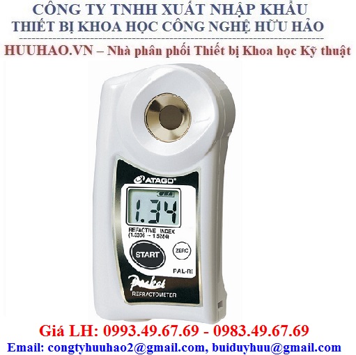 Khúc Xạ Kế Hiện Số Bỏ Túi PAL - PAL-BX/RI - ATAGO