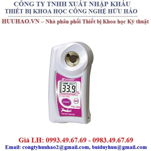 Khúc Xạ Kế Hiện Số Bỏ Túi PAL - PAL-68S - ATAGO