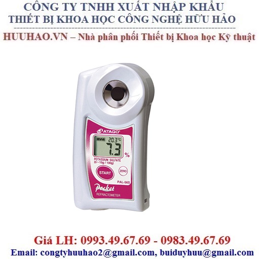 Khúc Xạ Kế Hiện Số Bỏ Túi PAL - PAL-56S - ATAGO