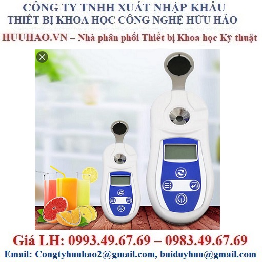 Khúc xạ kế điện tử đo độ ngọt Brix PAL-102