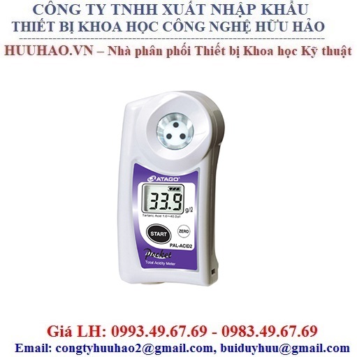 Khúc Xạ Kế Hiện Số Bỏ Túi PAL - PAL-ACID2 - ATAGO
