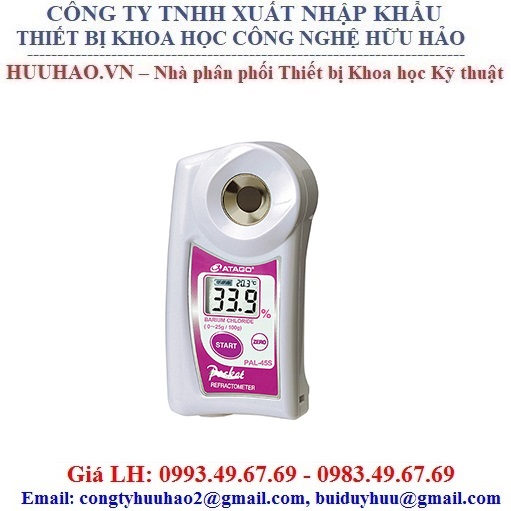 Khúc Xạ Kế Hiện Số Bỏ Túi PAL - PAL-45S - ATAGO