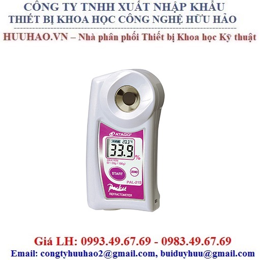 Khúc Xạ Kế Hiện Số Bỏ Túi PAL - PAL-21S - ATAGO