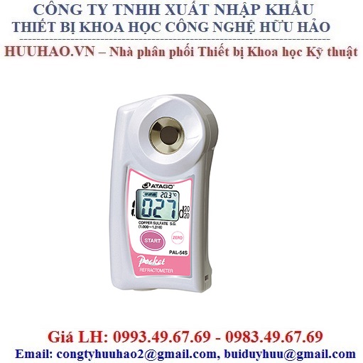 Khúc Xạ Kế Hiện Số Bỏ Túi PAL - PAL-54S - ATAGO