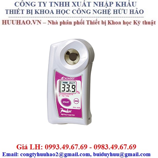 Khúc Xạ Kế Hiện Số Bỏ Túi PAL - PAL-66S - ATAGO