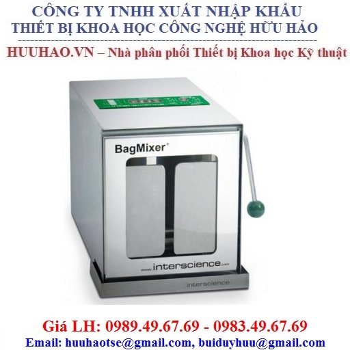 Máy dập mẫu vi sinh cửa kính Bagmixer 400CC