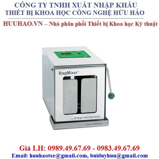 Máy dập mẫu vi sinh cửa kính Bagmixer 400VW