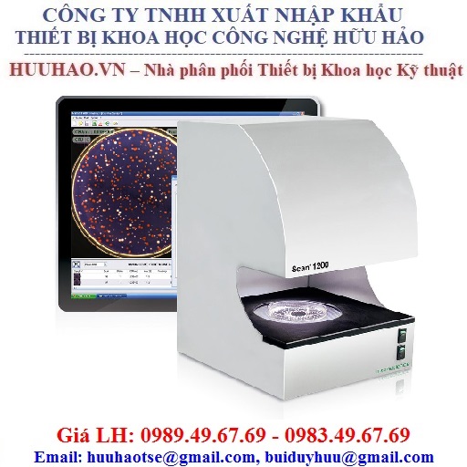 Máy đếm khuẩn lạc màu tự động Scan 1200 Interscience