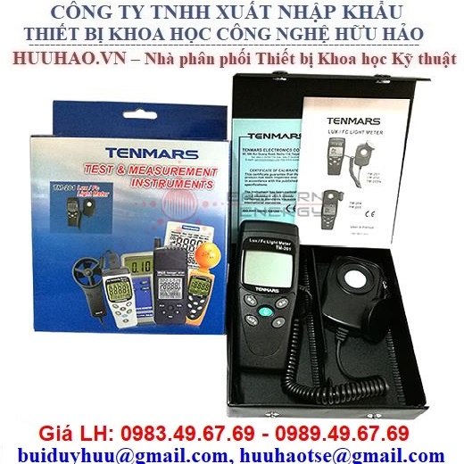 MÁY ĐO CƯỜNG ĐỘ ÁNH SÁNG TM-201 TENMARS