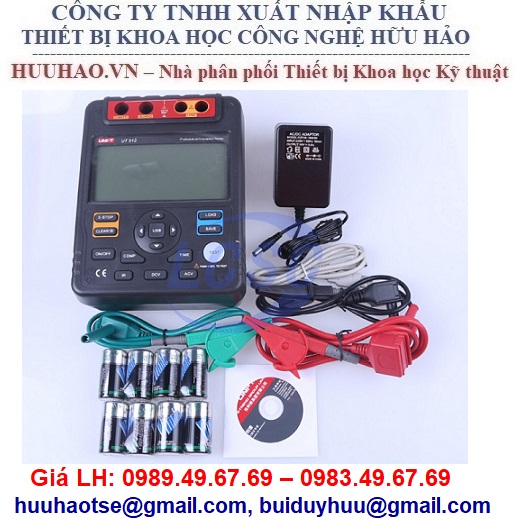 Máy đo điện trở cách điện UNI-TRENT UT512 (2500V,100GΩ)