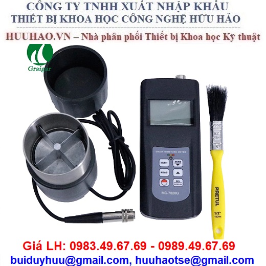 MÁY ĐO ĐỘ ẨM 22 LOẠI HẠT DẠNG CỐC MC-7828G