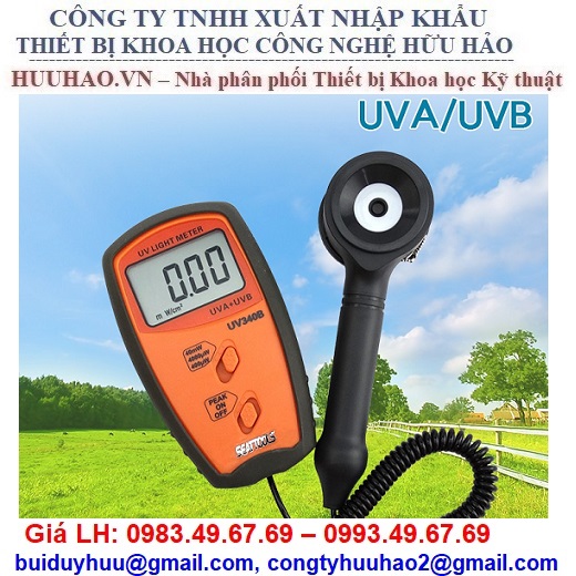 MÁY ĐO CƯỜNG ĐỘ TIA CỰC TÍM UV340B