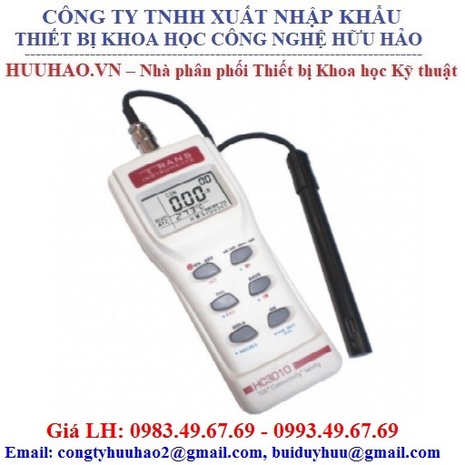 Máy đo độ dẫn điện / TDS / độ mặn cầm tay HC 3010