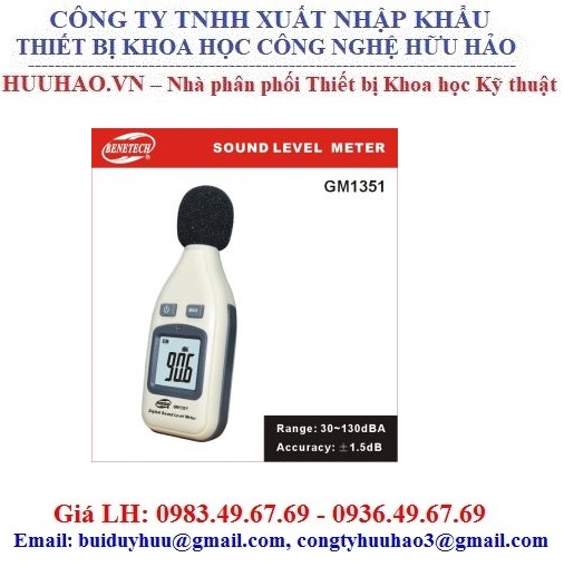 MÁY ĐO ĐỘ ỒN GM1351