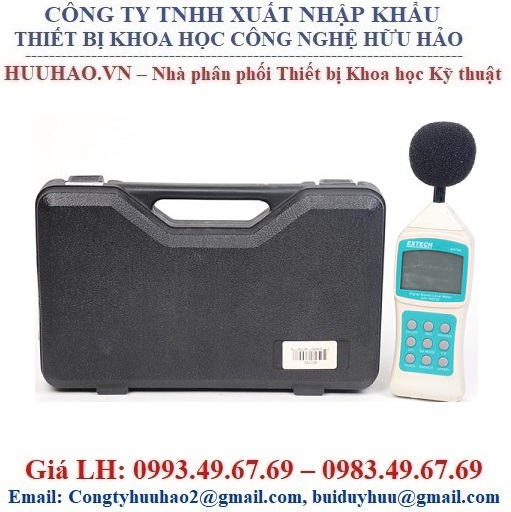 MÁY ĐO ÂM THANH KẾT NỐI VỚI MÁY TÍNH EXTECH 407750