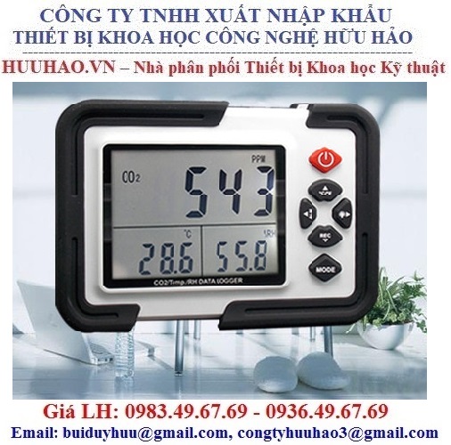 Máy đo và ghi nhiệt độ, độ ẩm HT- 2000 CO2