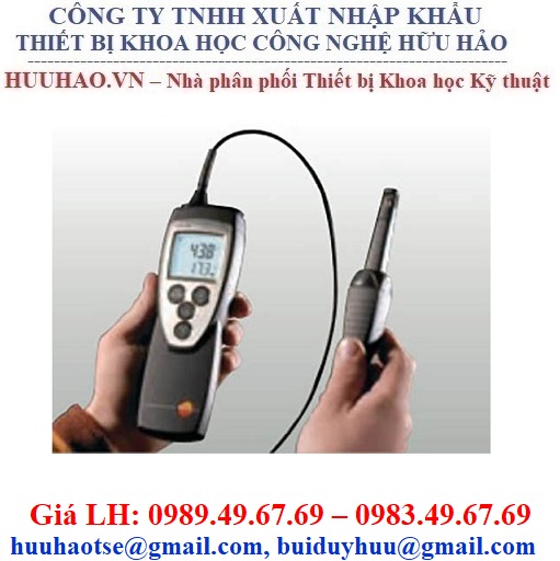 Máy đo nhiệt độ, độ ẩm Testo 625 Đức