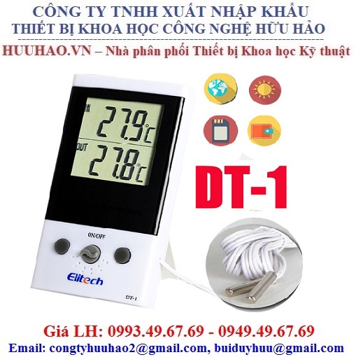 Nhiệt kế treo tường hoặc để bàn Elitech DT-1