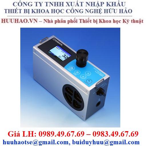 Máy đo bụi hiện số LD-5R PM2.5 Sibata – Nhật Bản - huuhao.vn