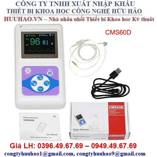 MÁY ĐO NỒNG ĐỘ OXY TRONG MÁU CMS60D CONTEC