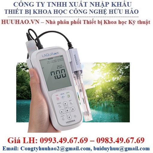 Máy đo pH, ORP, Nhiệt độ, Ion cầm tay D-73G Horiba