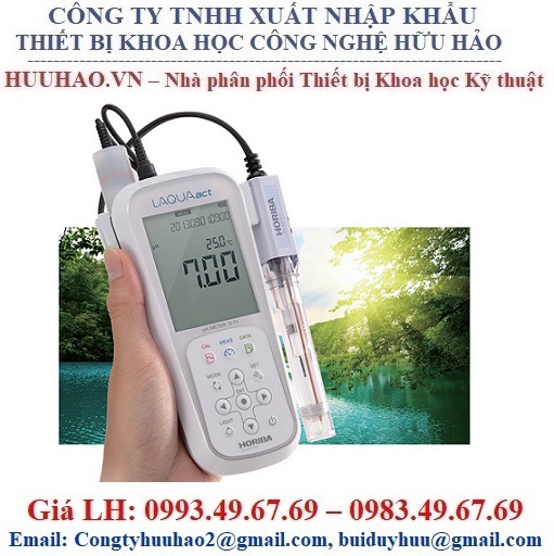 Máy đo pH, ORP, Nhiệt độ cầm tay D-72G Horiba