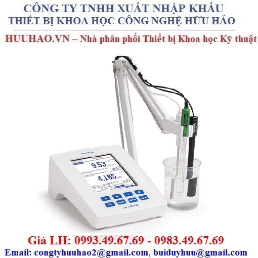 Máy đo PH/ORP/EC/TDS/ISE/NaCl/Điện trở suất Hanna HI5522-02