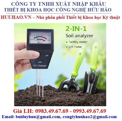 Máy đo pH đất và độ dinh dưỡng của đất Doctor Plant