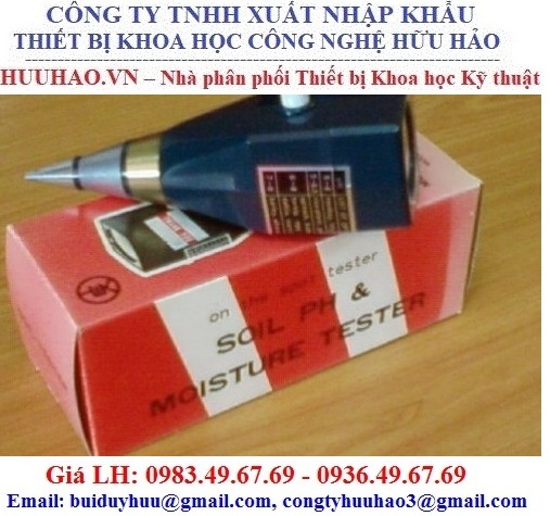 Bút đo pH đất và độ ẩm đất